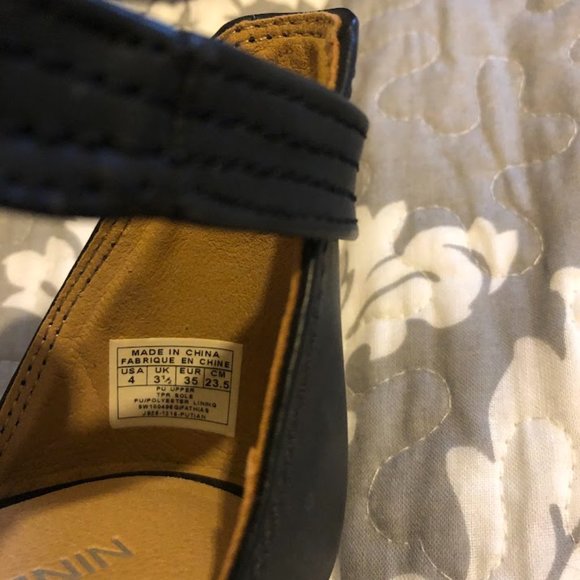 Women's black sandals - Picture 4 of 7